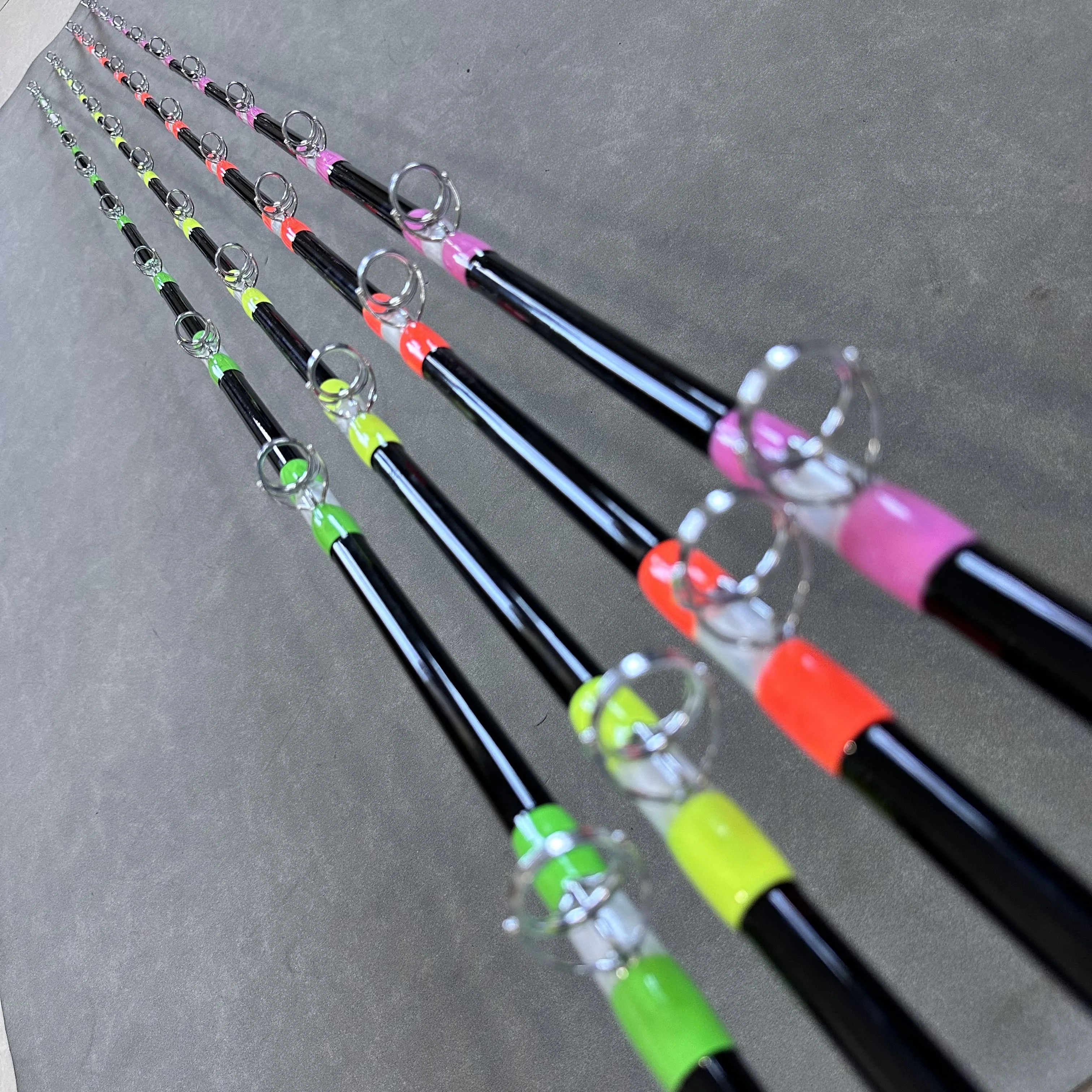 Seehoo Luminous Glowing 228cm 7' 6 Pulling Force Catfish Rod Glass ...