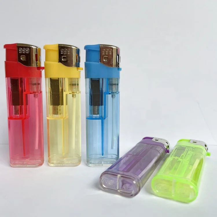 Slim Cigarette Electronic Europe Lighter With refillable valve