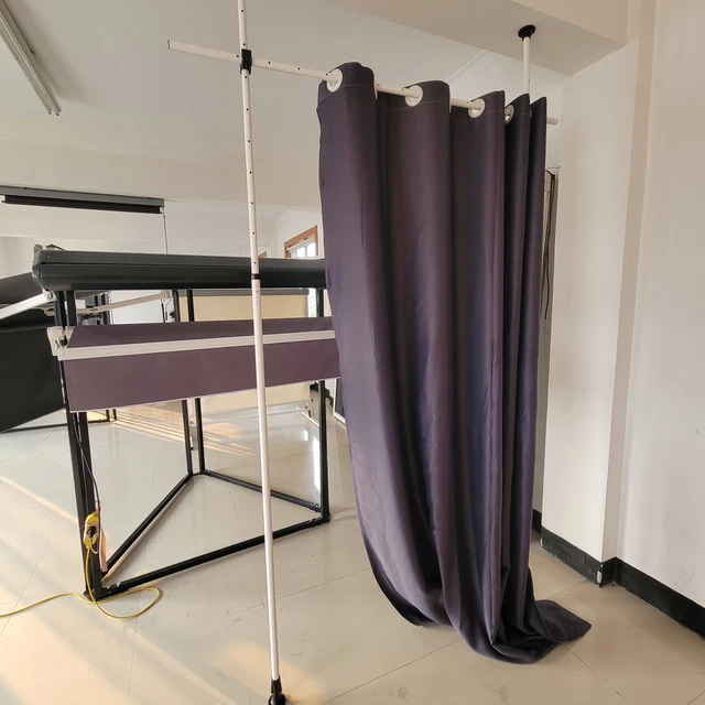 High Quality  Customized Design Traditional Ladder Belt House Fabric Curtains for the Living Shower Room