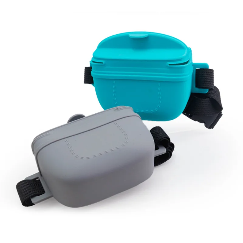 New Outdoor Portable Pet Training Bag Dog Training Waist Belt in Silicone for Dog Training