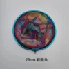 25CM colored mesh head