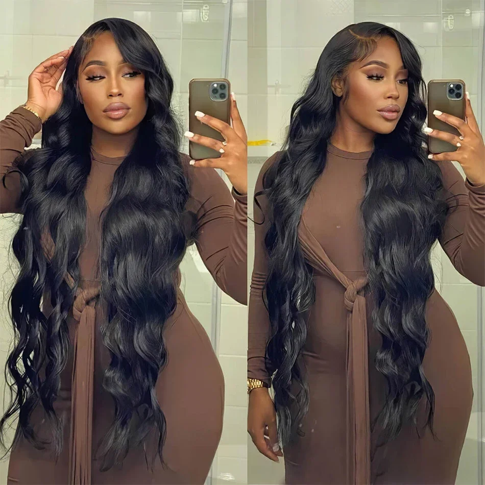 13x6 HD Lace Frontal Wig 13x4 Lace Front Wigs Body Wave Hair Women 360 Full Lace Wig Cabelo humano pré-arrancado_voghion.com