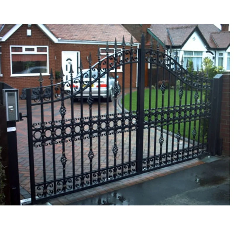 Beautiful and Cheap Driveway Used Wrought Iron Door Gates