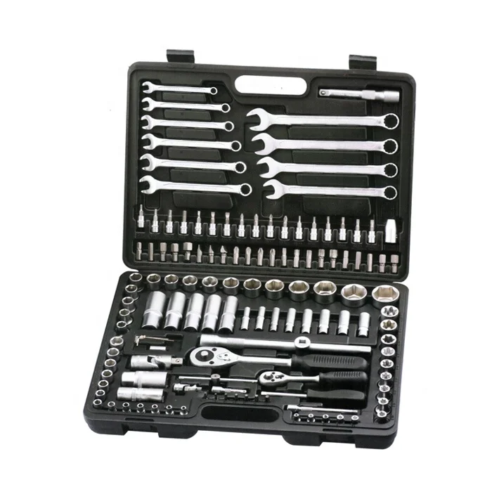 130PCS Professional Craftman Hand Tools With Socket Wrench Set in Tool Set
