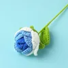 Ramo de rosas azules degradadas
