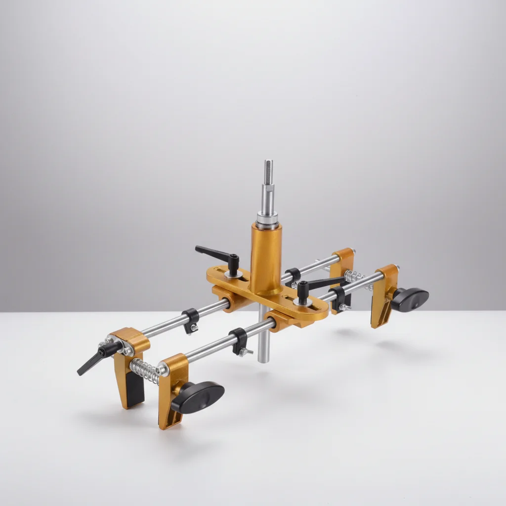 TEBAK New Hole Saw Door Lock Opener Installation Tools Mortising Fitting Jig Door Lock Machine
