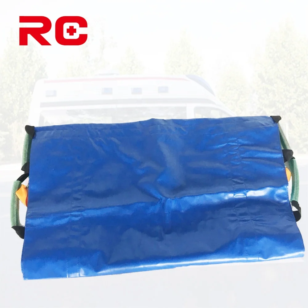 Soft Shrinker  Made of PVC Coated Oxford Cloth Foldable Hospital Multi-purpose Folding Stretcher Thick Soft Stretcher