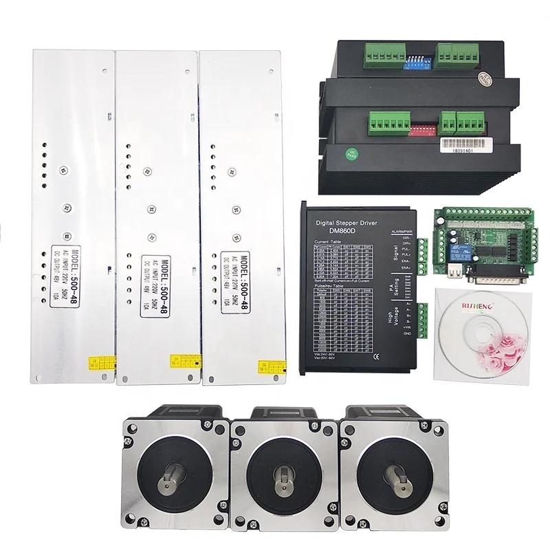 
 CE-9001 Сертифицированный 3 оси плазменной резки с чпу шаговый двигатель  