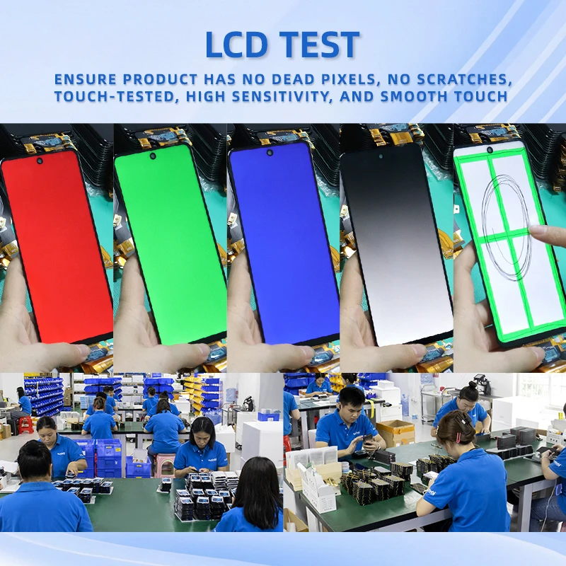 Mobile Phone LCD Touch Screen Fix Broken Phone Screen for Samsung Galaxy a Series 24 Hours Online 100% Tested Strictly Checking