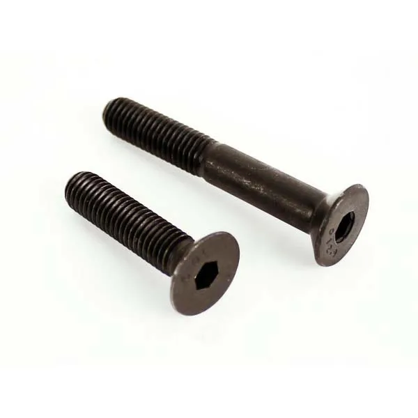China Metal self tapping M1.4 M2 M3 M4 M5 M6 screws cylindrical black small allen flat screw For Plastic