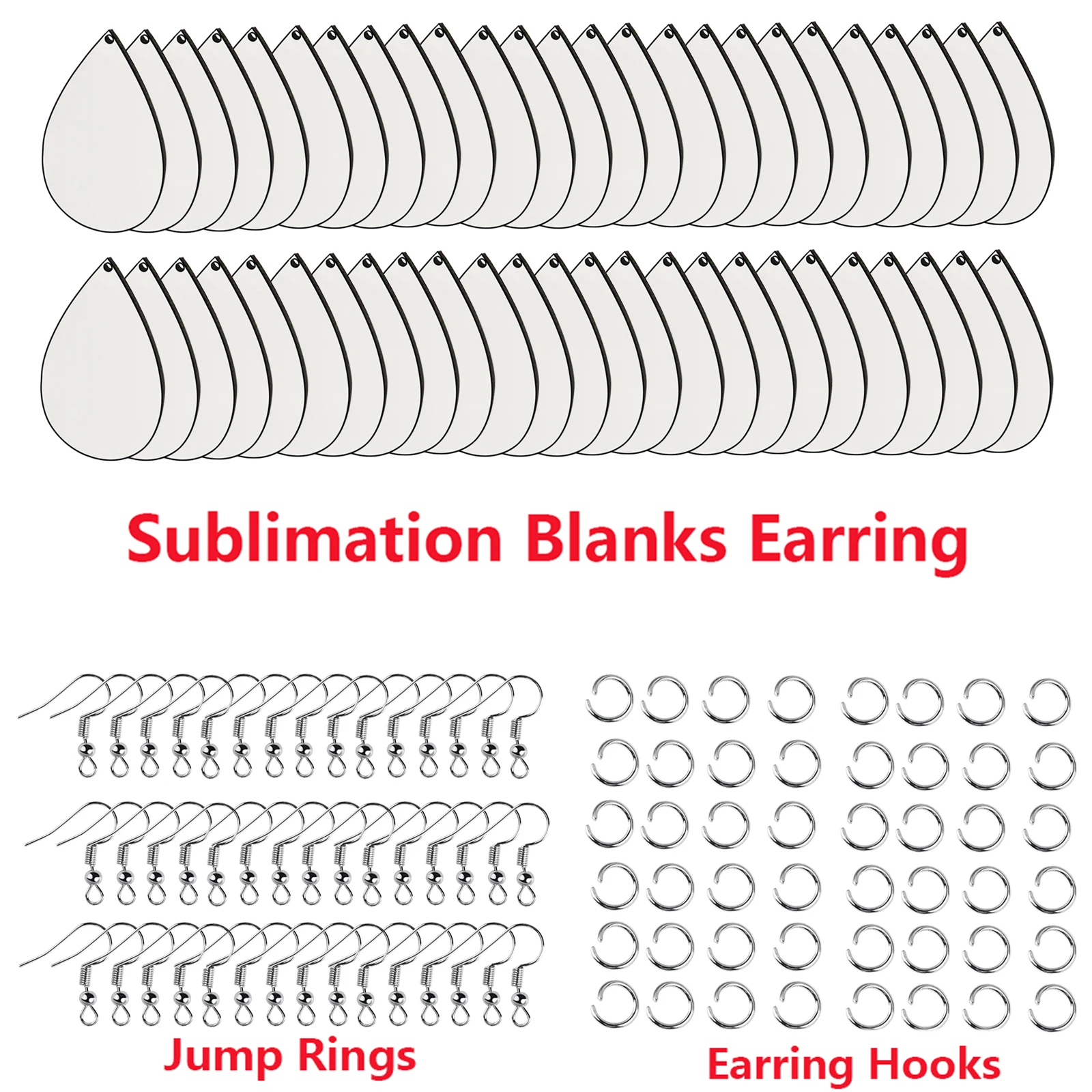 Sublimation Earring Blanks Wood Earrings Shirts Double-Sided