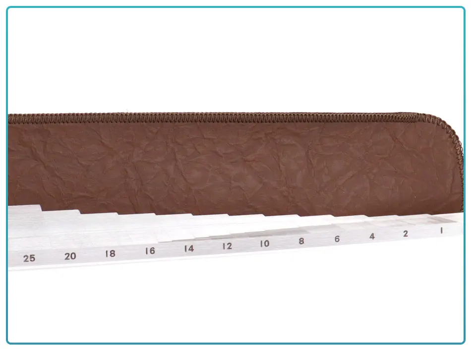 HB-16 Optometry Instruments Prism Bar Optical Vertical with Leather Bag