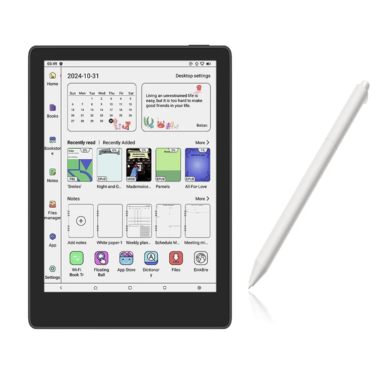MEEBOOK M8C Eink Tablet - 7.8 Inch Smart Color Paper Tablet