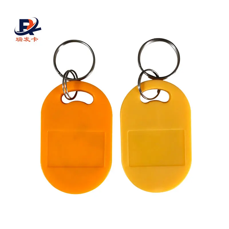 RFID Keychain NFC Key Fob Tag EM4200 RFID Keyfob Double Chip for Door Access Custom