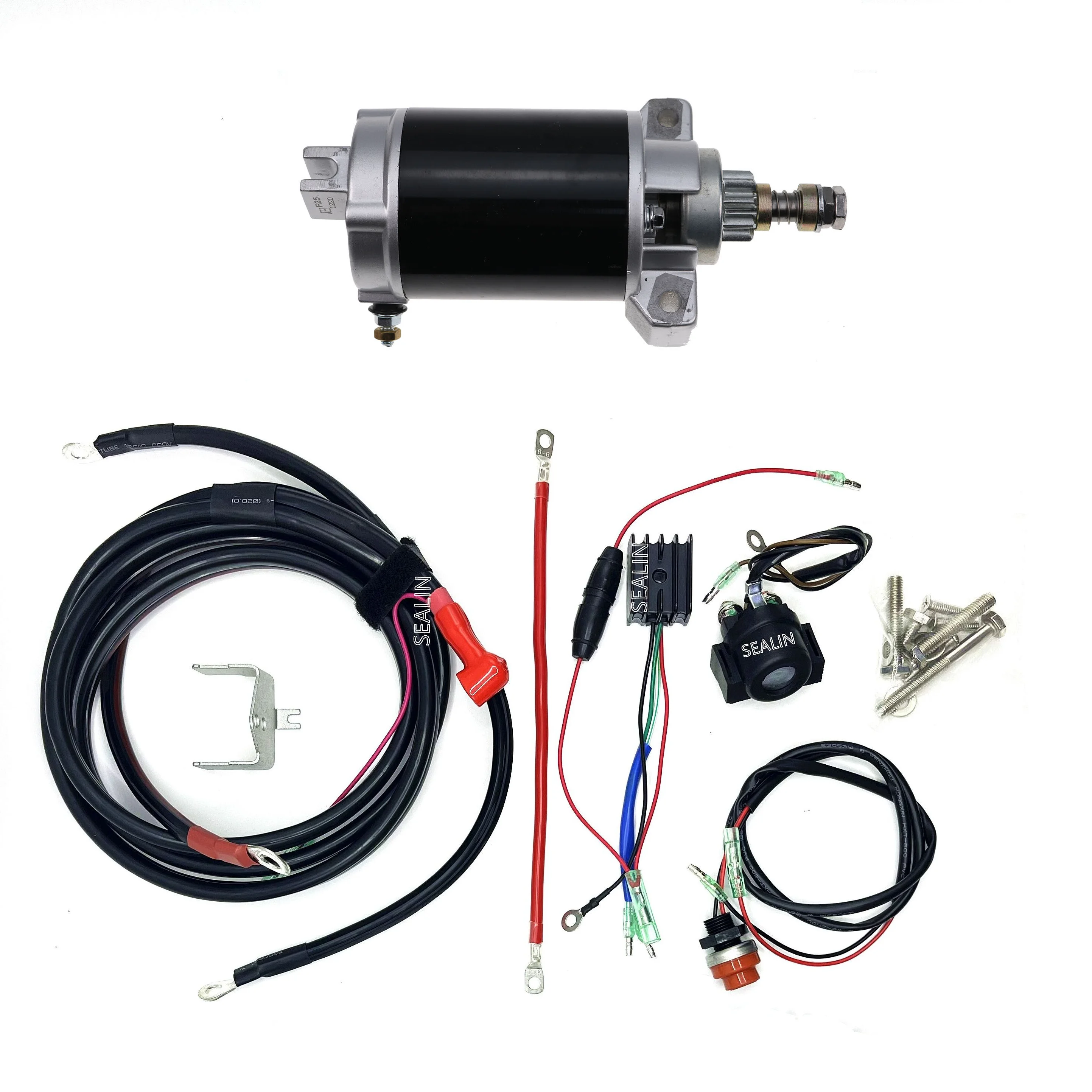 ELECTRIC START KIT FOR YAMAHA F25 65W PARSUN &MORE 4 STROKE 25HP OUTBOARDS  1998-11 STARTER MOTOR CABLE RECTIFIER BOTTOM| Alibaba.com