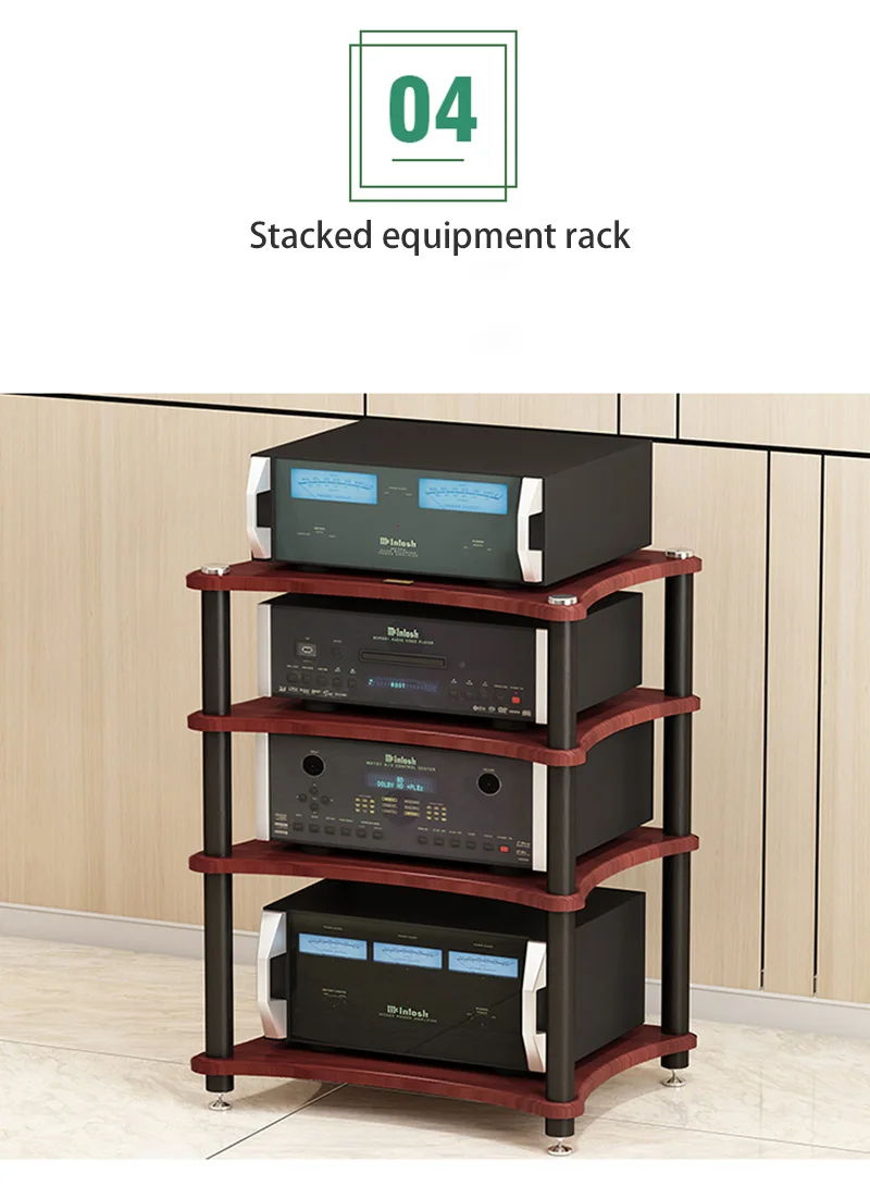 HiFi Audio Speaker Rack for CD Player and Amplifier – Durable Ampli ...