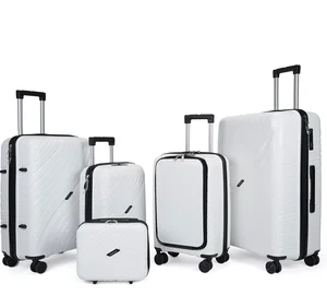 Luxury Luggage Travel Female Luxury Hard Shell Suitcases Sets Travel Organizer Female 4 Piece Luggage Set Customized Unisex