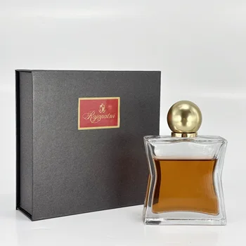 100 Ml 50ml Empty Perfume Bottle Glass High Quality Flat Square Oem Bottle Unique Perfume Bottle