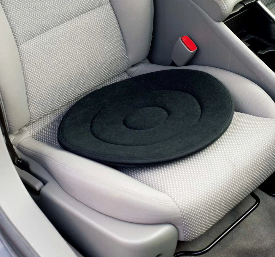 Round Versatile 360 Turn Car Swivel Seat Cushion With Washable