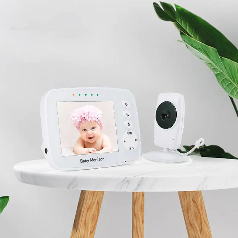 OEM SM32 Wireless Baby Monitor with Camera IR Night Vision Babyphone Temperature Crying Monitoring Video Recording Nanny Cam