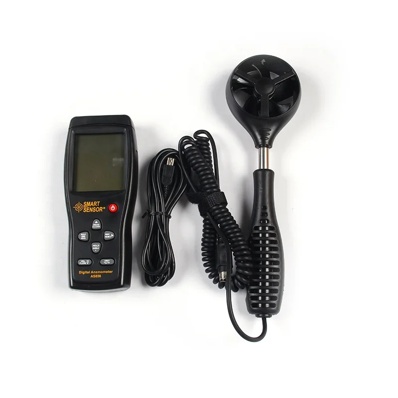 Anemometer AS856 Digital Sensor Cerdas Portabel dengan Resolusi Kecepatan Angin 0.001 M/s
