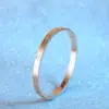Rose gold women's cross