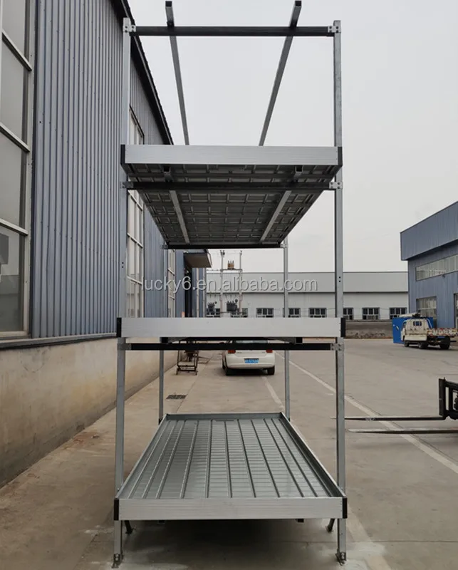 Growing Boxes On Module Rack Mushroom Cultivation Growing Shelves Vertical Farming Grow Rack ...
