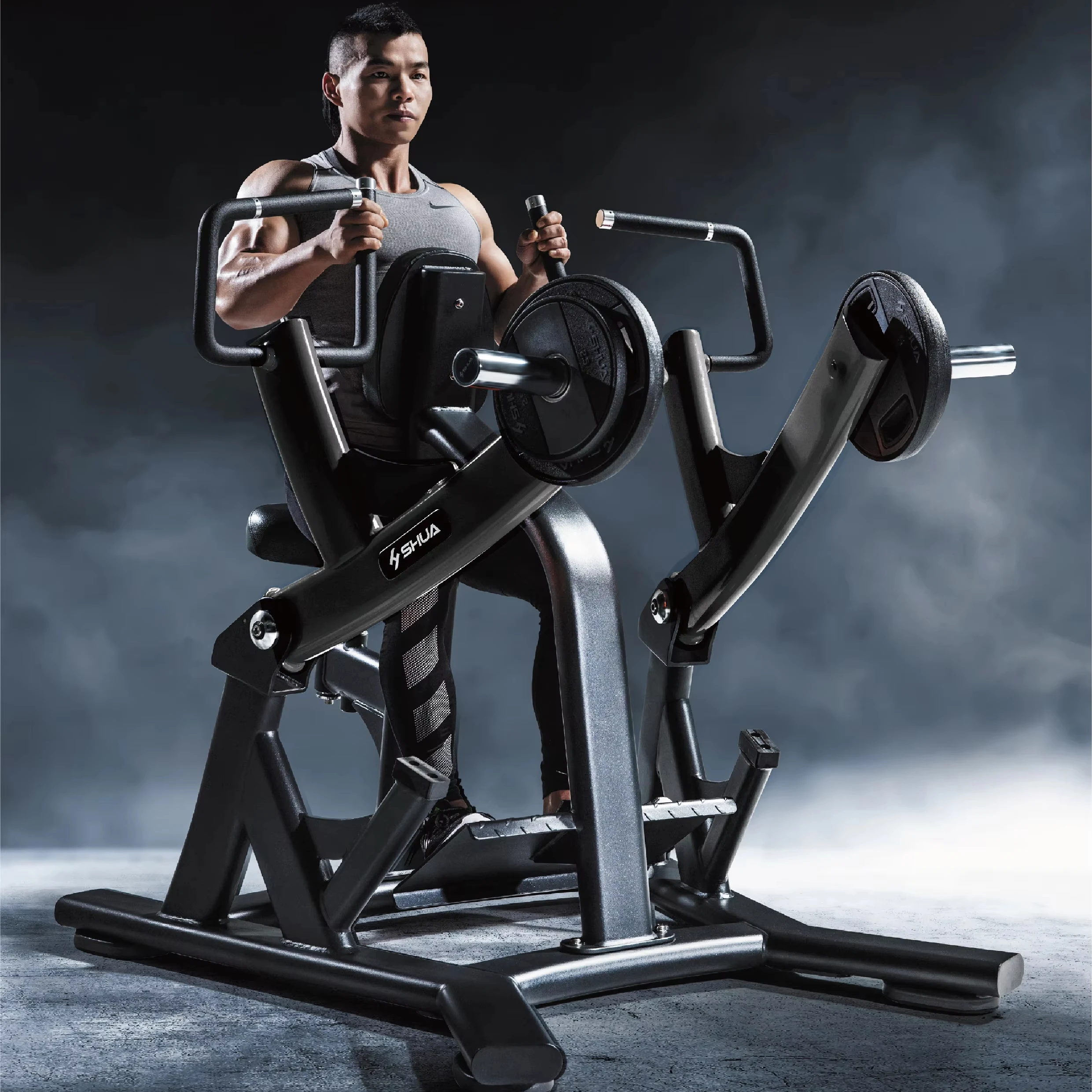 SHUA SH-G6906 バイセプスカールマシン ジム用 本格トレーニング SHUA