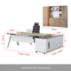 2m Desk + Chair + Cabinet