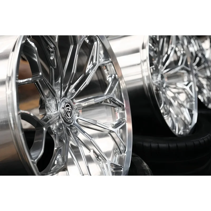 XINLAI Customized High-Quality Deep Dish Brushed Polished Chrome 1-piece Forged Aluminum Alloy Car Wheel for Mercedes Benz S63 - Image 1