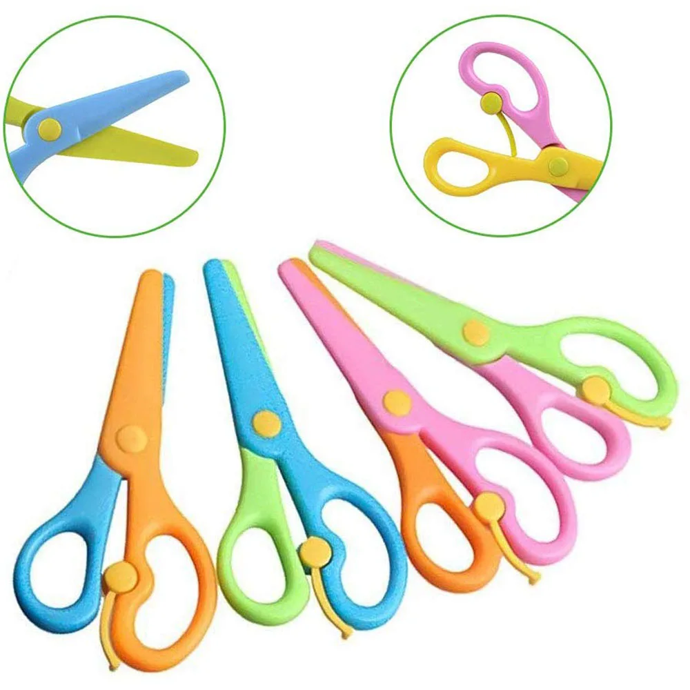 Random Safety Scissors, Craft Scissors, Preschool Training For