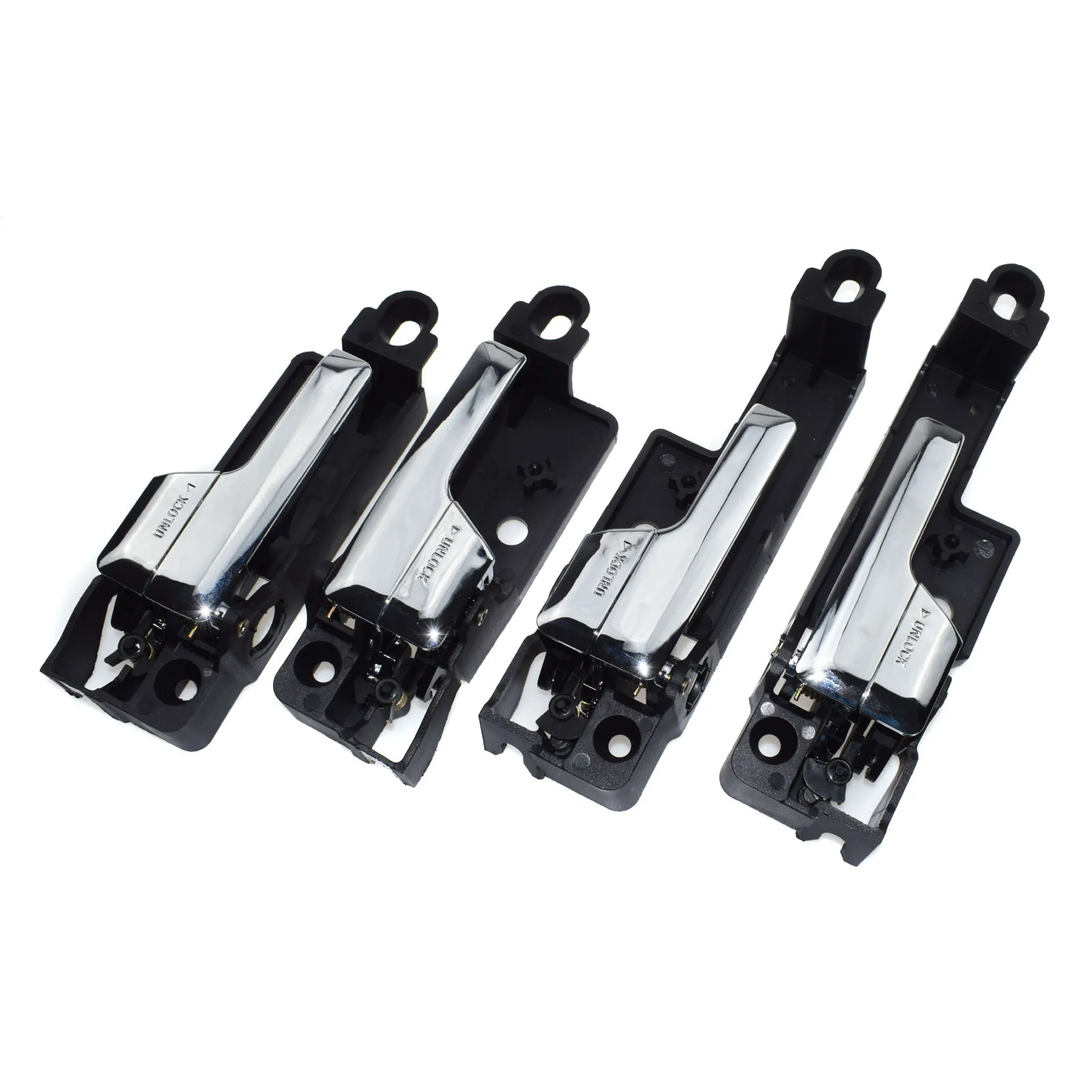 4PCS Inside Door Handle for Ford Fusion 06-12 Milan Lincoln MKZ 07