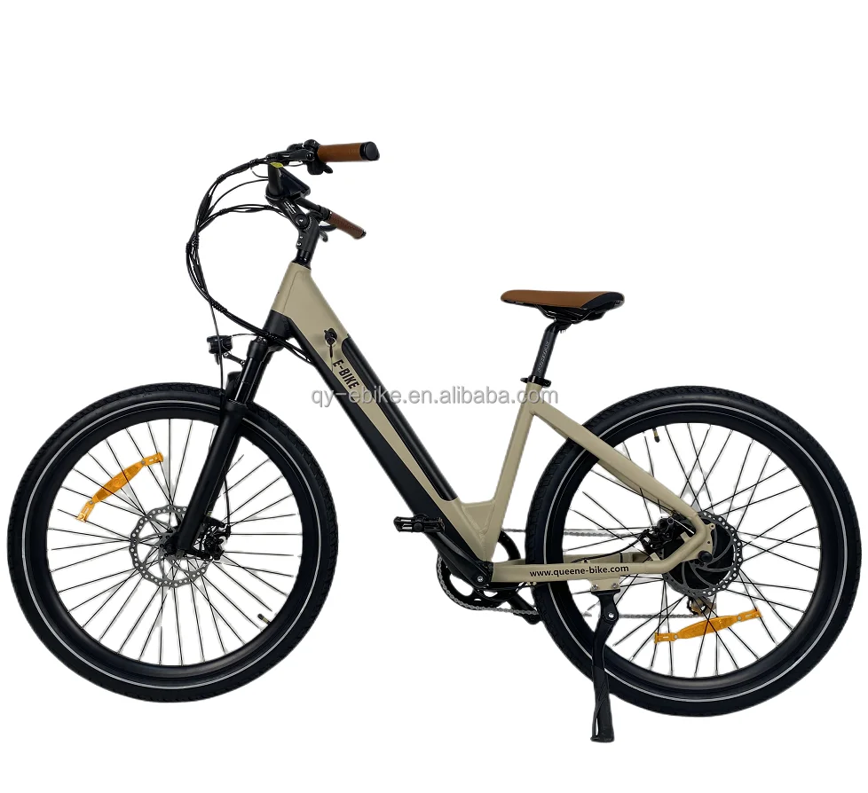 Queene/eu Warehouse 15ah 48v Battery E Bicycle City Ebike Fast