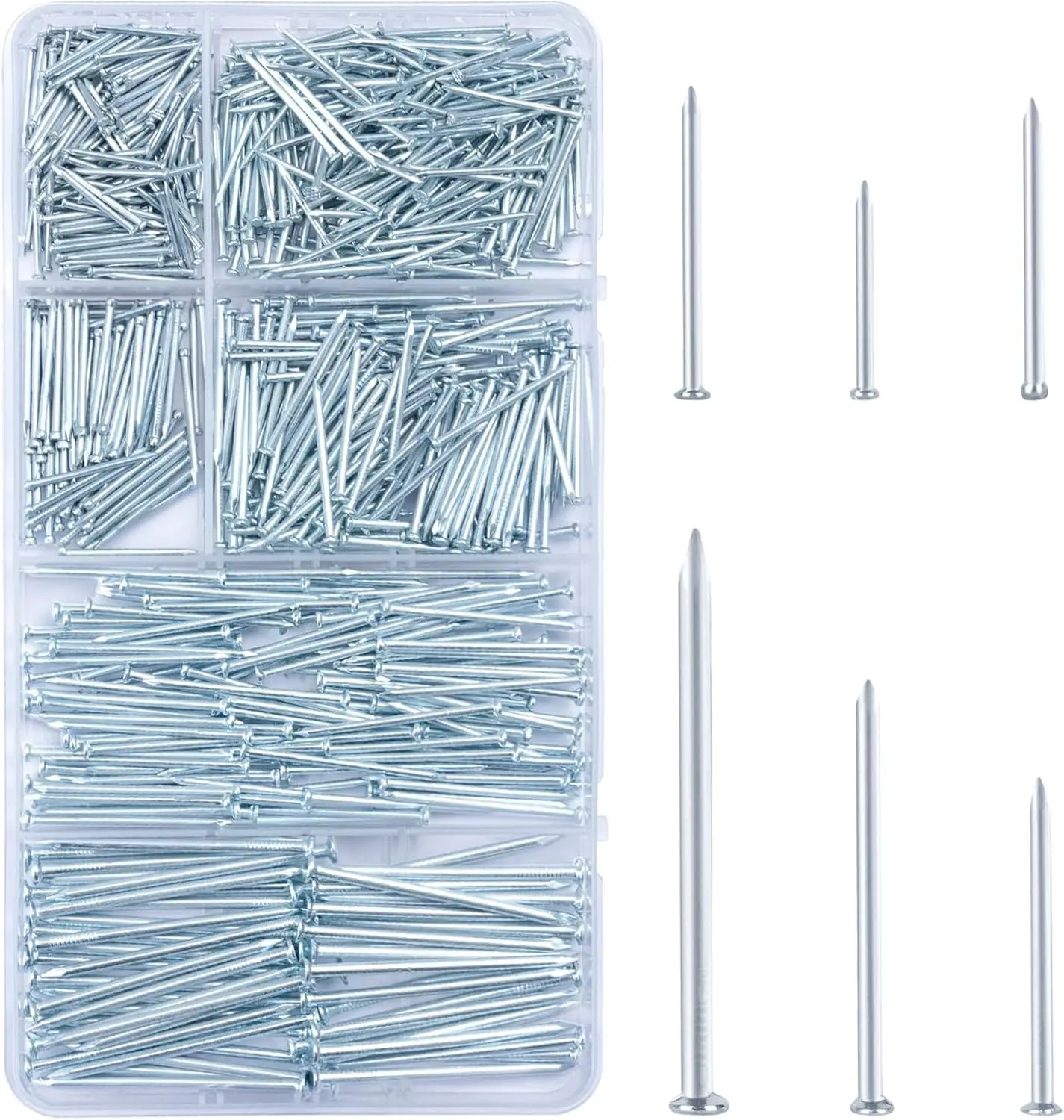 DIN Standard Common Wire Steel Cheap Zinc Plated Smooth Shank Concrete Iron Nail for Construction Material