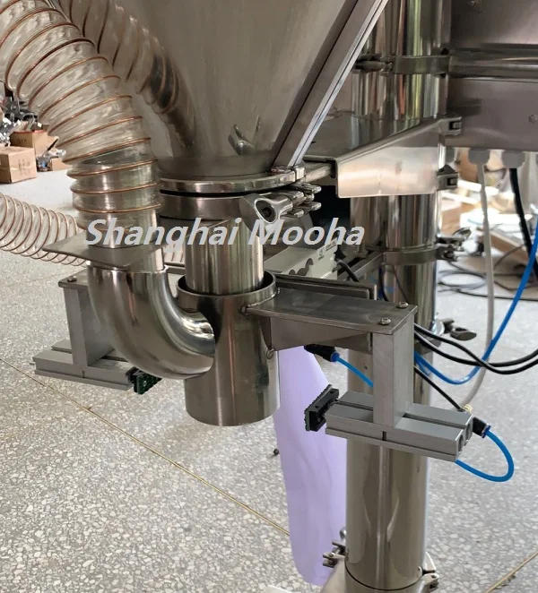 5-5000g semi Automatic filling machine powder auger filling machine chemical fertilizer packing line