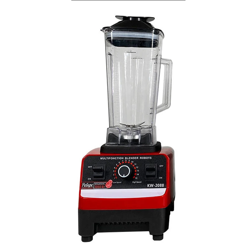 3000W/4500Wシルバークレストブレンダー、追加のジャー付き2L