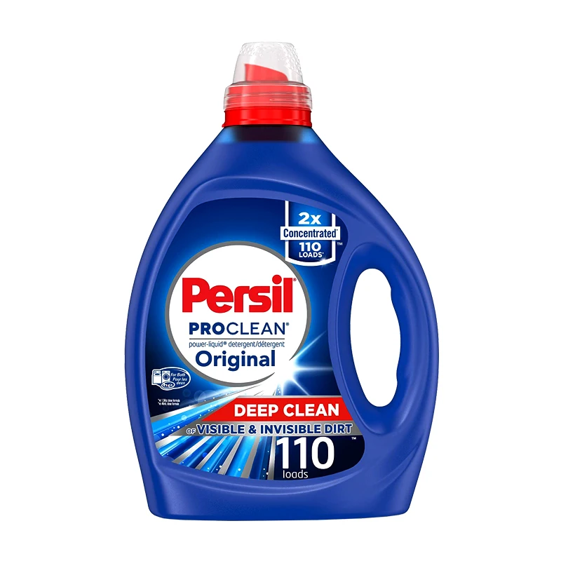 PE Dark Blue T Laundry Detergent Fabric Softener Bottle Waterproof