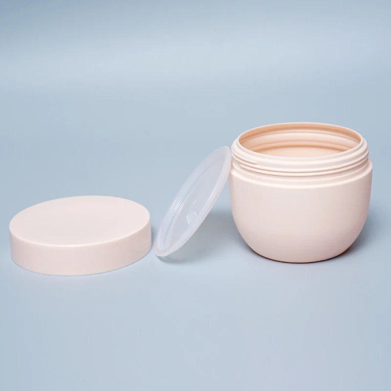Empty Cute Containers Skin Care Face Cream Facial Mask Hdpe Plastic Cosmetic Jars