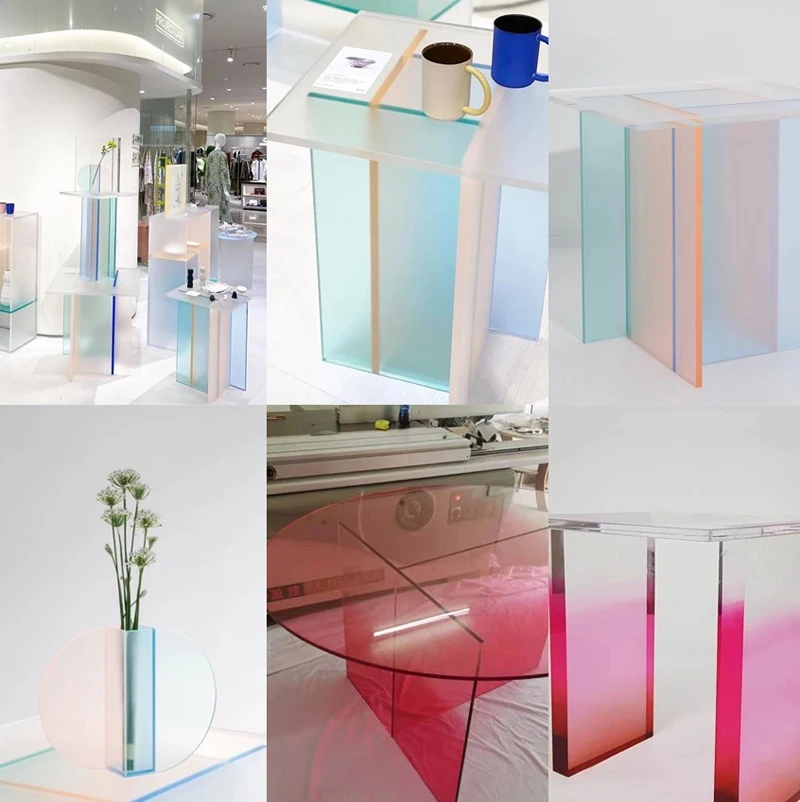Customized Gradient Acrylic Sheet Customized Gradient Acrylic Sheet