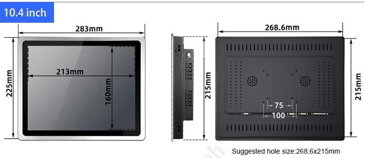 15''Android N2930/4GB LED Industrele POE Monitor Aluminium Volledige Verzegelde IP68 Waterdichte Computer Industrial Panel PC