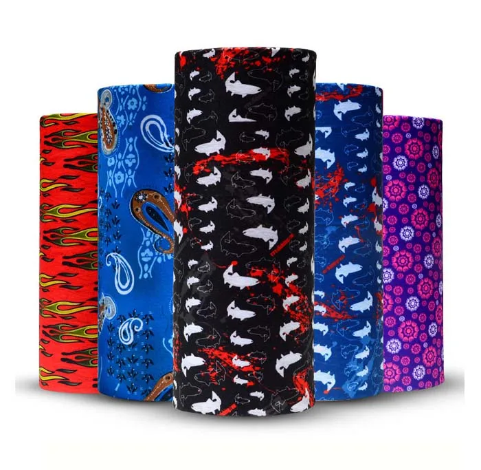 Custom Outdoor Running Turban Bandana Multifunctional Seamless Sports Tube Magic Bandana Multipurpose Headband Bandana
