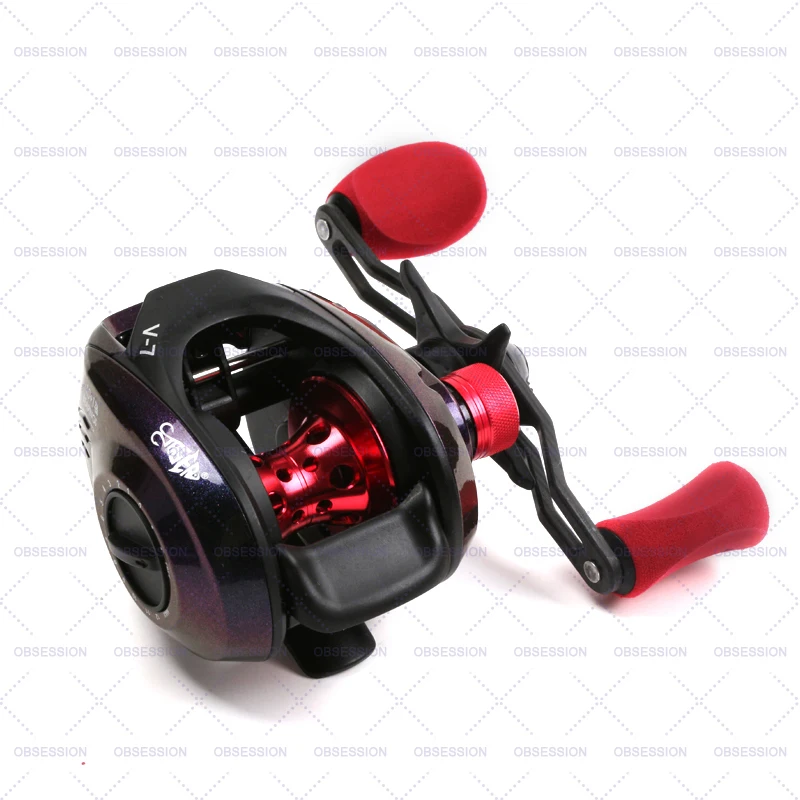 V7 Casting Fishing Reel Bait Casting 10+1BB Salt Water Casting Reel Fishing  Rod Reel 7.1:1