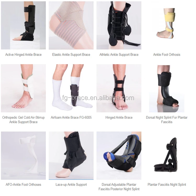 Регулируемая опора для лодыжки ортопедическая шина стопы удержание и в правильном положении