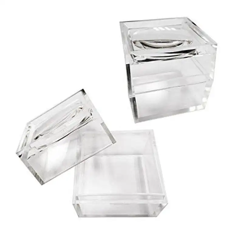 1 Inch Magnifying Box 4x Magnification Acrylic Cube
