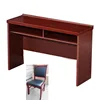 1200mm multi-layer solid wood table with 2 chairs