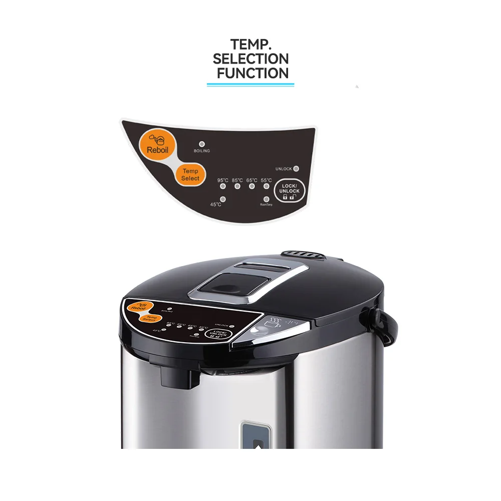 Asian Water Boiler 5L Electric Thermo Air Pot for Drinking