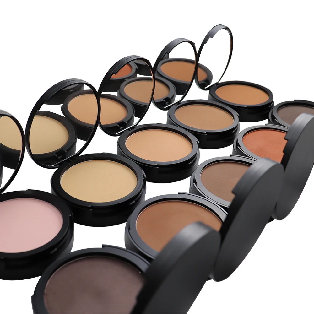 Professional Oil Control Waterproof Face Makeup Cosmetics OEM Compact Powder