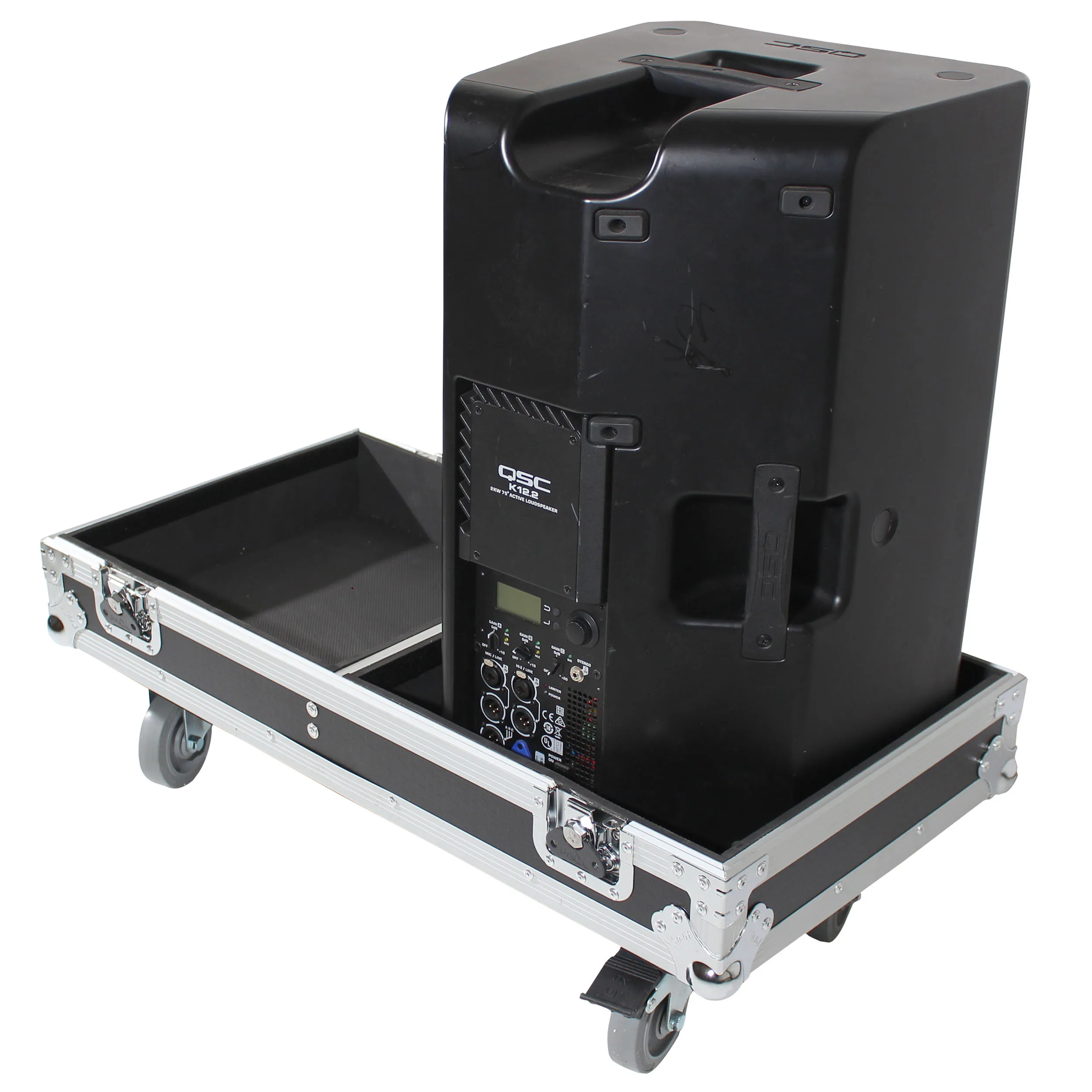 Universal ATA Flight Case for Two 12 Inch Speakers