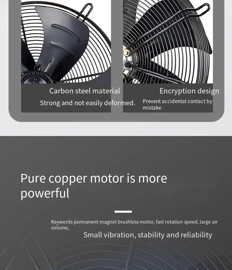 Axial Flow Fan, 220v, 230v - detail 10