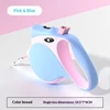 5m automatic traction rope-light pink blue